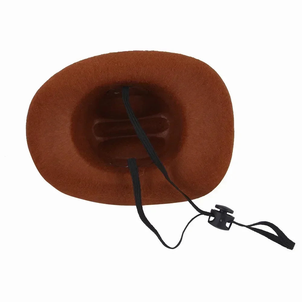 Halloween Costume Western Cowboy Hat For Pets