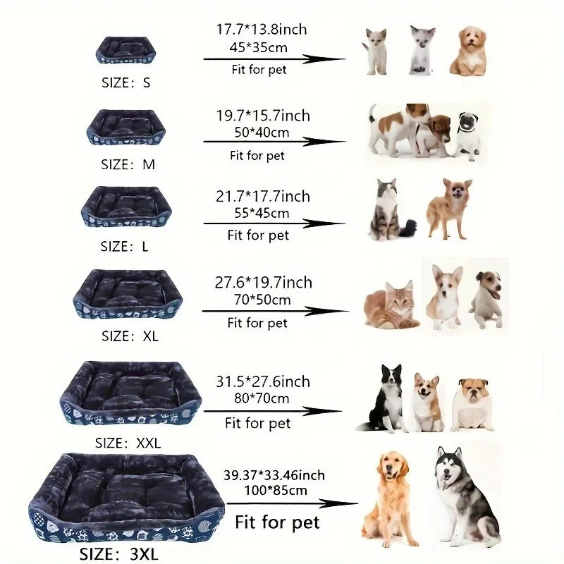 Super Soft Plush Pet Bed