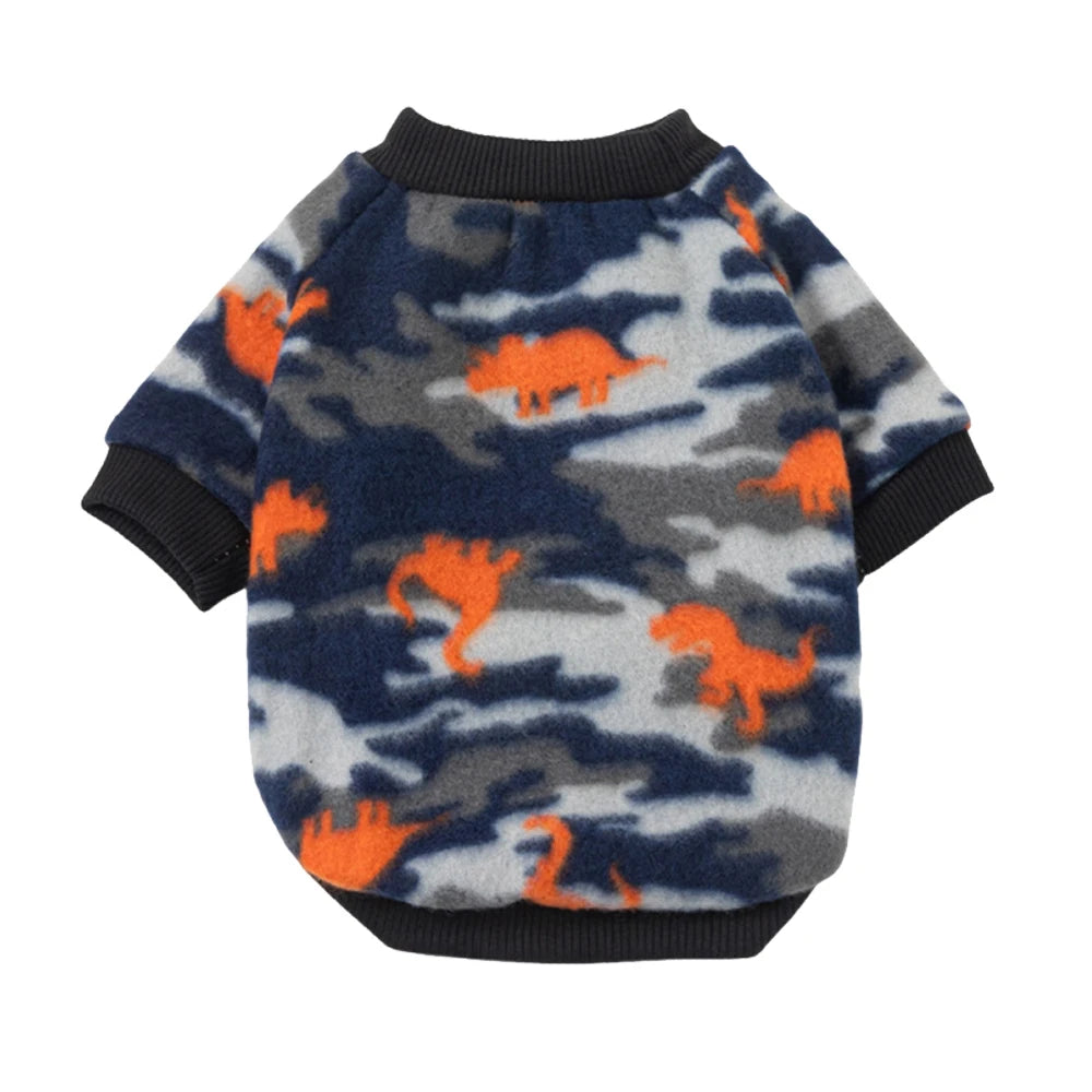 Warm Fleece Pullover Pet Sweaters