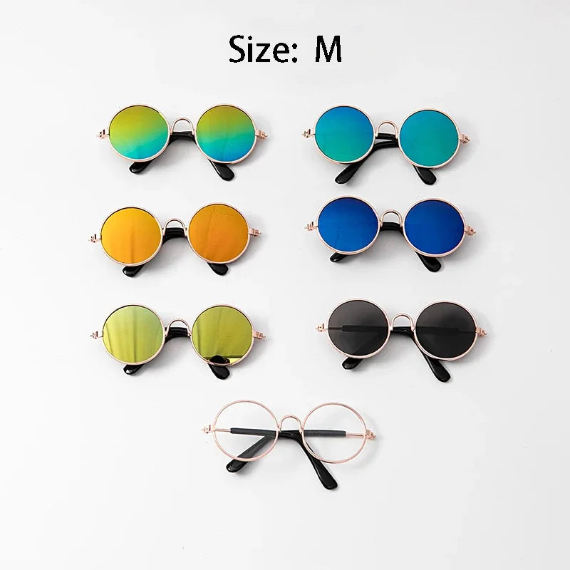 Lovely Vintage Round Pet Sunglasses 🕶