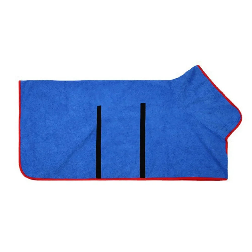 Absorbent Quick-Dry Pet Bathrobe Towel