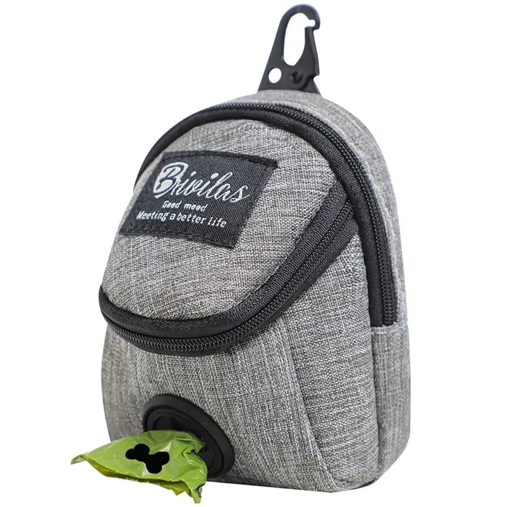 Portable Treat And Poop Bag Dispenser For Dog Training