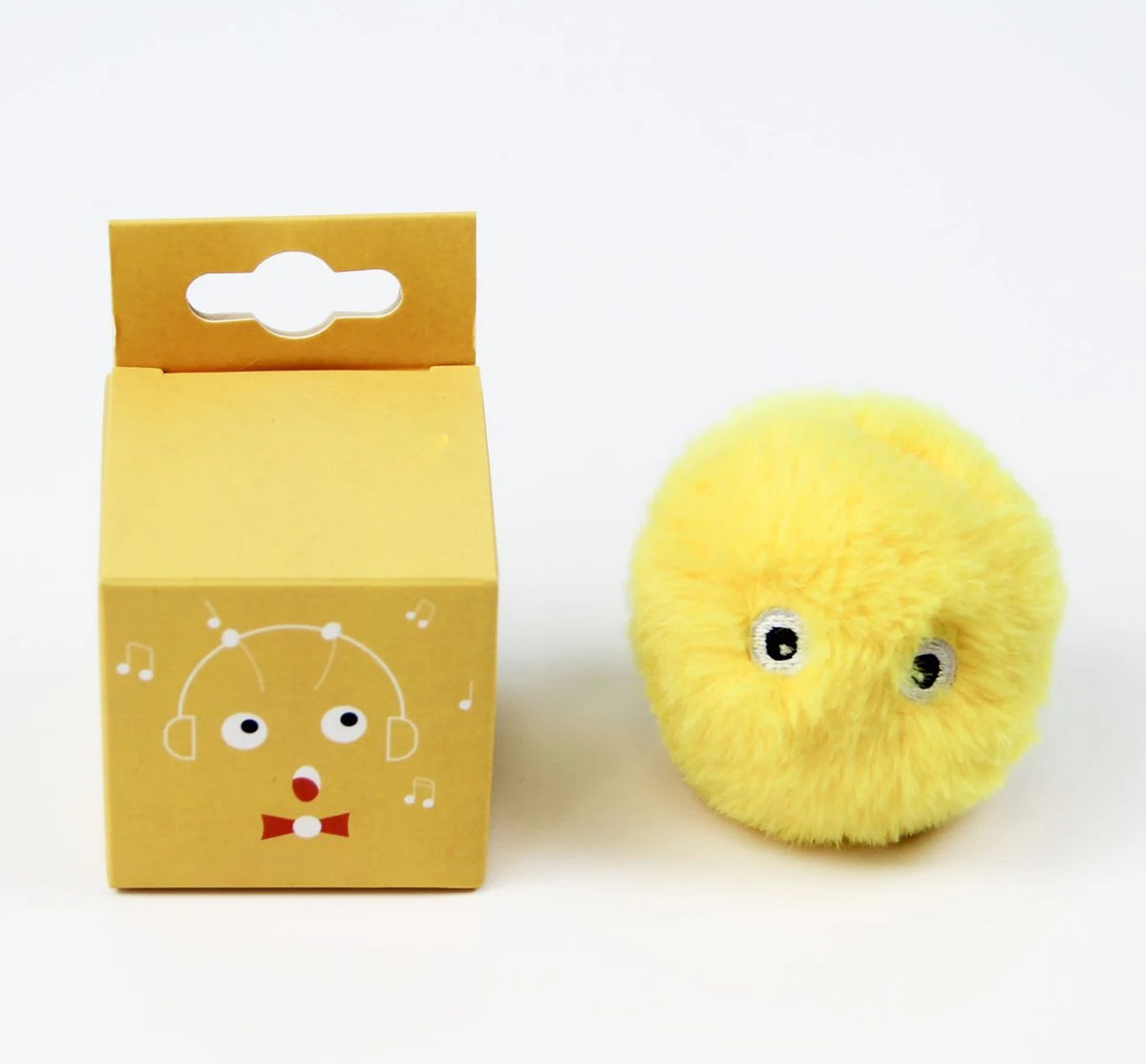 Smart Touch-Activated Sound Cat Toy Ball with Catnip