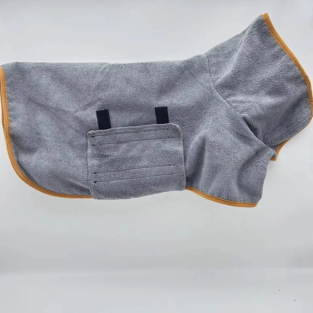 Absorbent Quick-Dry Pet Bathrobe Towel