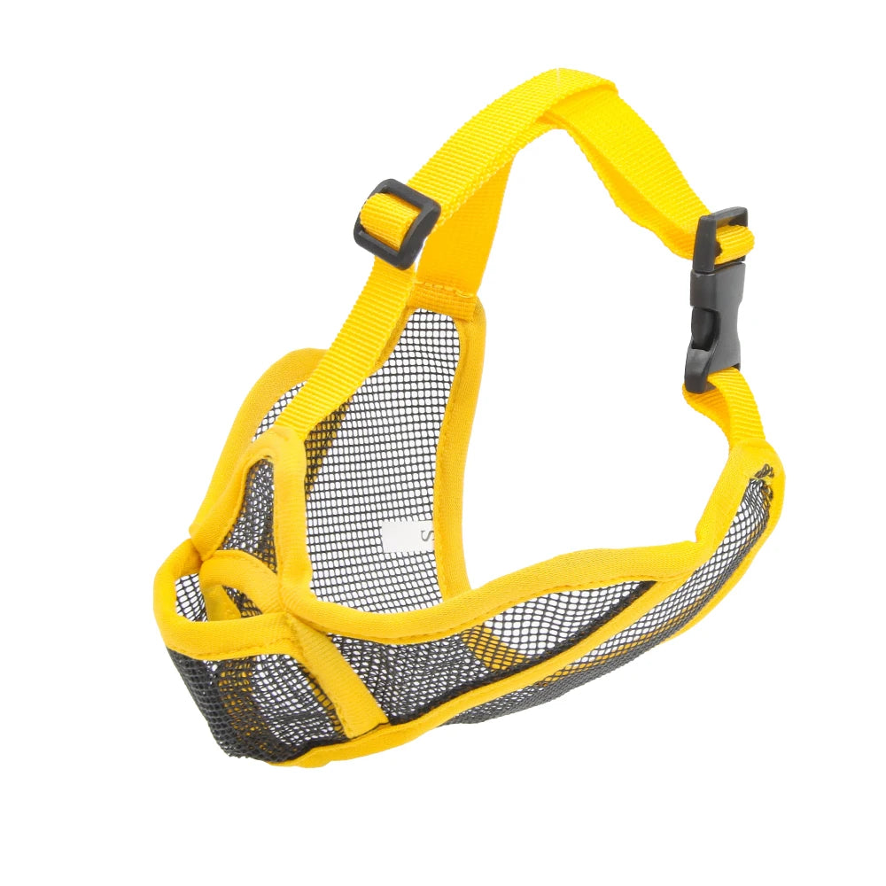 Breathable Dog Muzzle for Short-Snouted Breeds