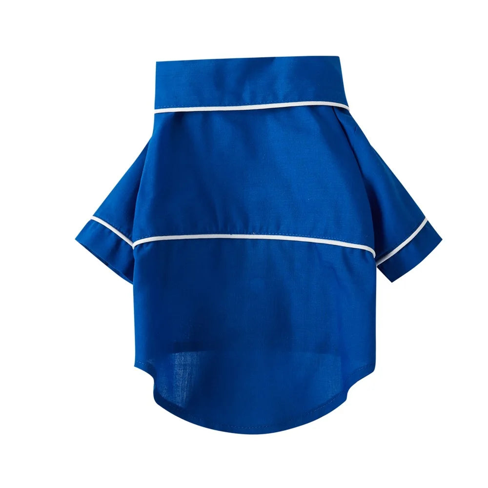 Soft Breathable Button Pajamas for Small Dogs & Cats