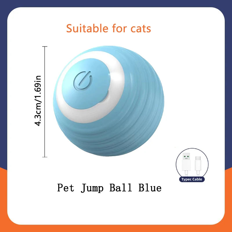 USB Rechargeable Smart Bouncing Ball for Dogs & Cats