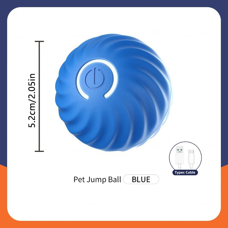 USB Rechargeable Smart Bouncing Ball for Dogs & Cats