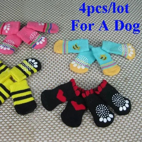 Non-Slip Dog Socks - Random Pattern