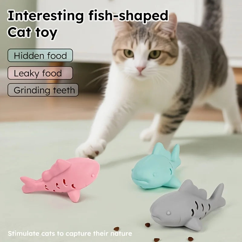 Nibble & Snack – Silicone Interactive Chew Toy for Cats & Dogs