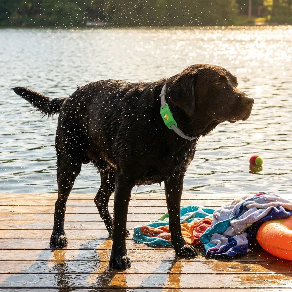 Natural Flea & Tick Protection Collar with Essential Oils