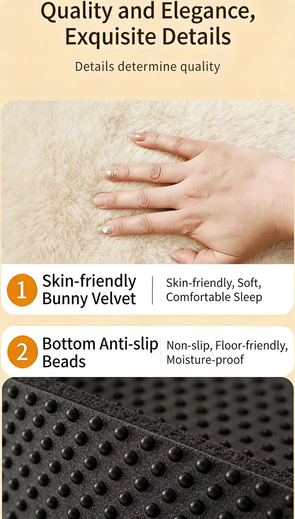 Super Soft Plush Cushioned Pet Bed