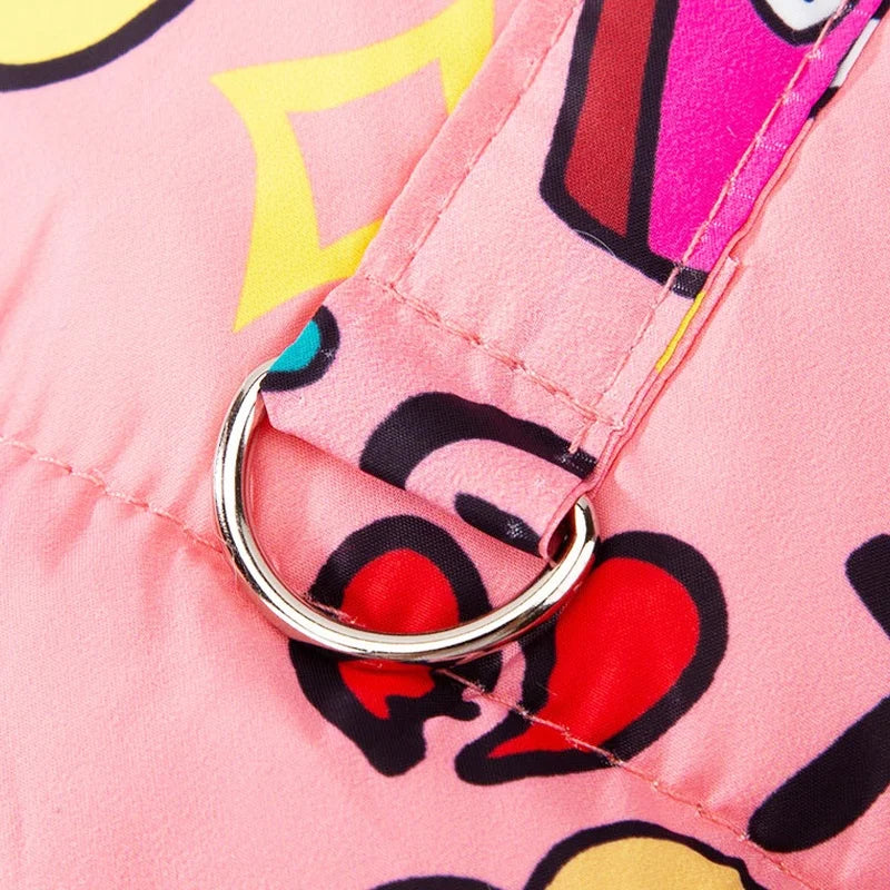 Cute Print Pet Jacket