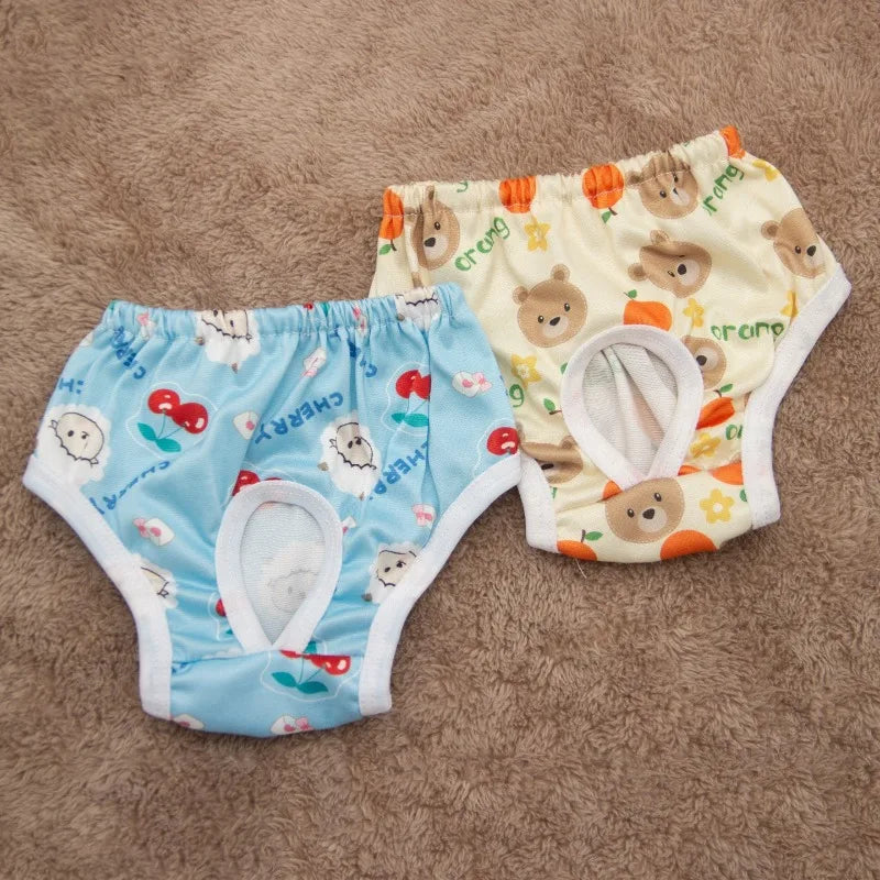 Printed Dog Physiological Sanitary Pants for Female Dogs