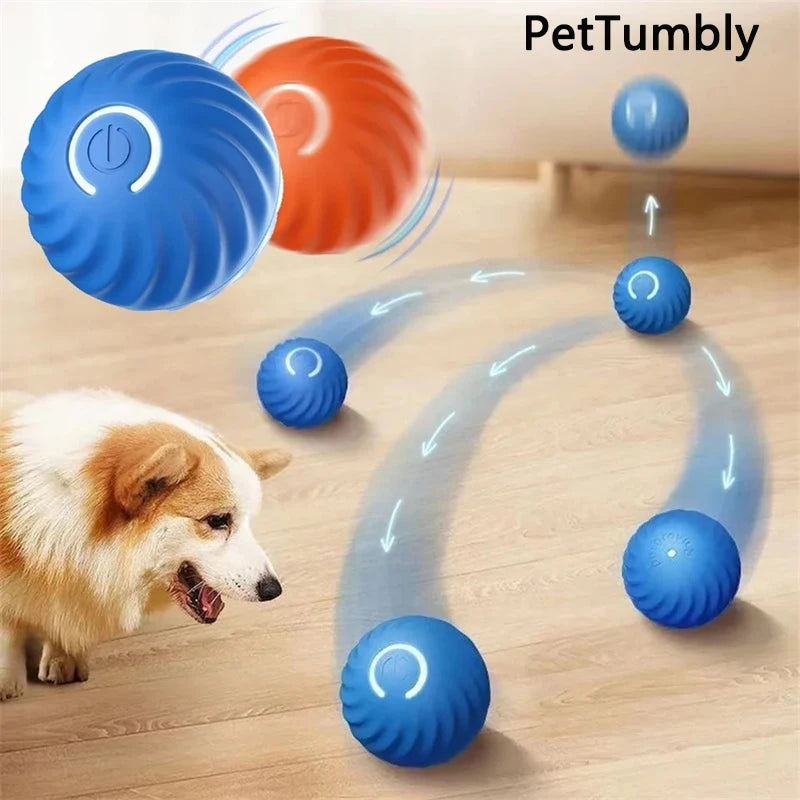 USB Rechargeable Smart Bouncing Ball for Dogs & Cats