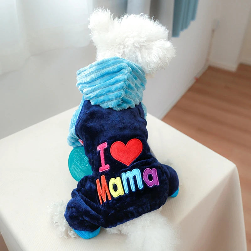 Classic Fleece Hooded Jumpsuit for Autumn & Winter
