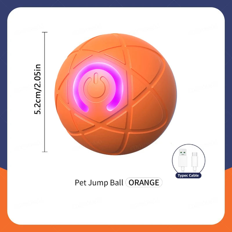 USB Rechargeable Smart Bouncing Ball for Dogs & Cats
