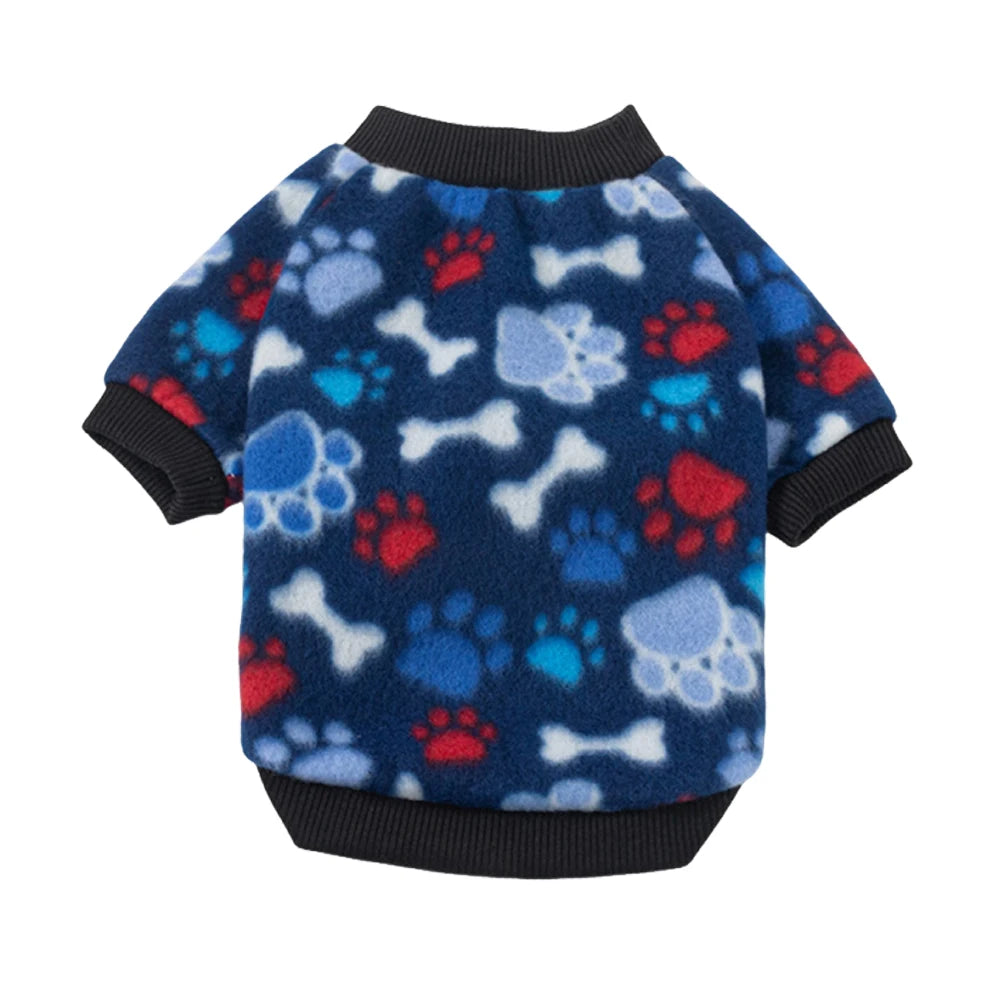 Warm Fleece Pullover Pet Sweaters