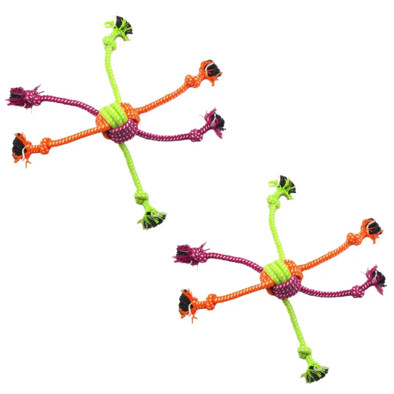 Durable Dog Rope Toy for Chewing & Teeth Cleaning