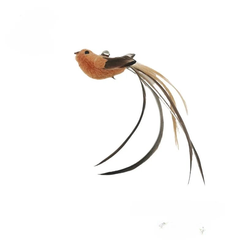 Feather Cat Wand with Bell & Suction Cup