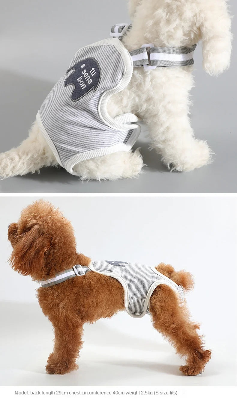 100% Cotton Washable Reusable Pet Diaper