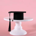 Cute Graduation Halloween Pet Costume Set with Glasses, Hat, and Bowtie