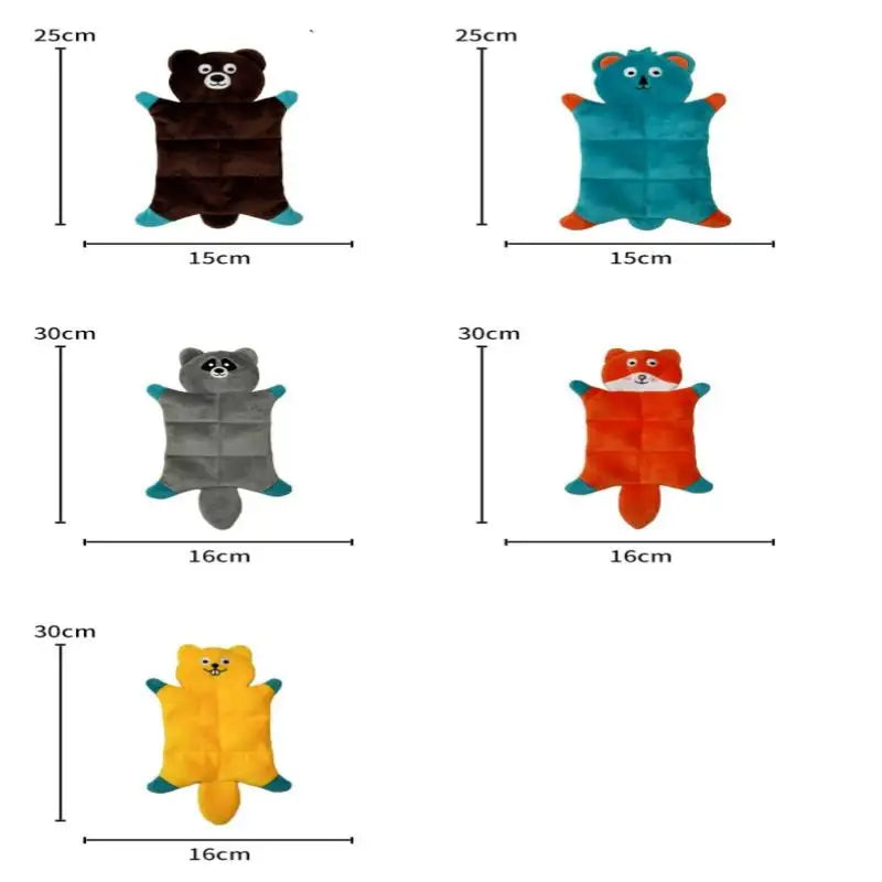 Squeak Squad – Stuffing-Free Plush Squeaky Dog Toy