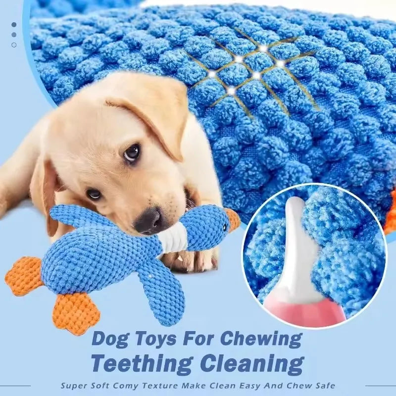 Honk Honk – Plush Goose Squeaky Crinkle Toy for Dogs