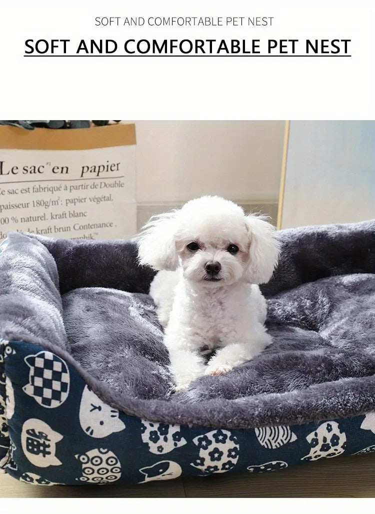 Super Soft Plush Pet Bed