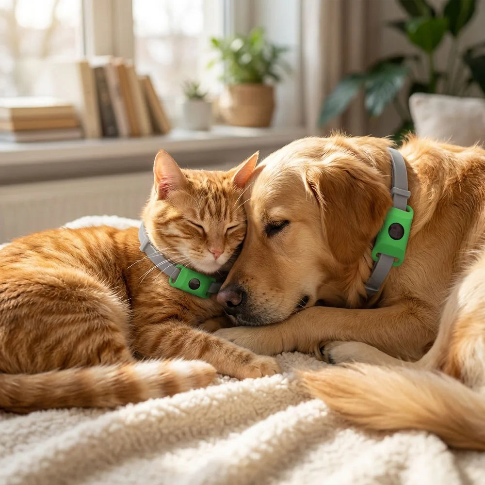 Natural Flea & Tick Protection Collar with Essential Oils