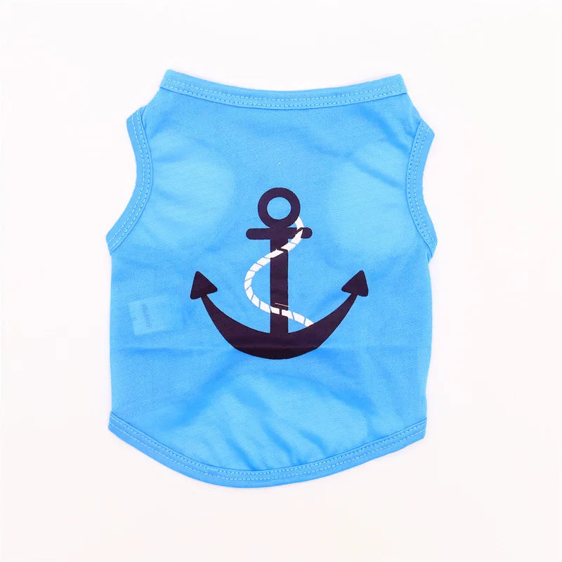 Fun Print Pet Tank Tops for Small Dogs & Cats