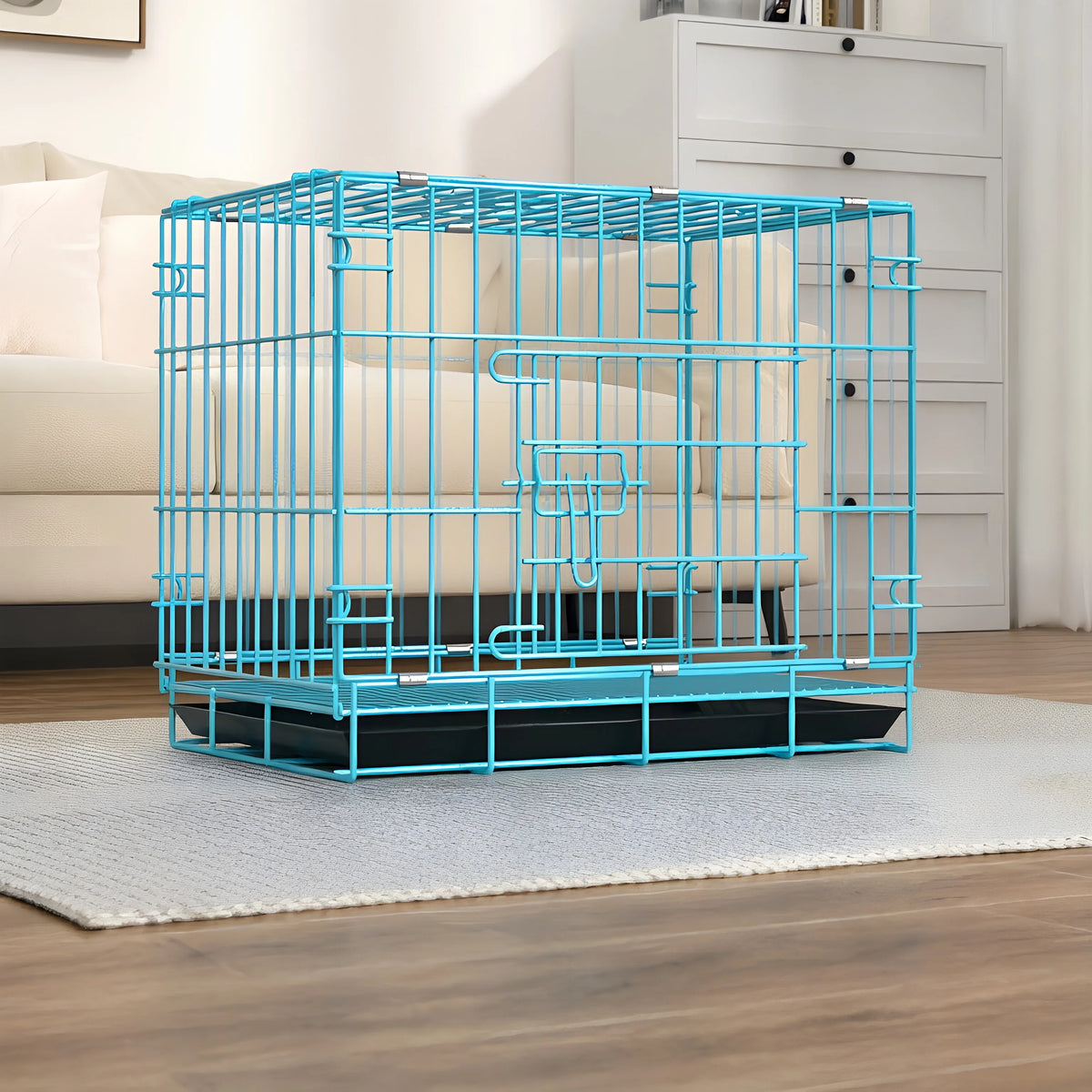 Portable Folding Pet Kennel for Home & Travel