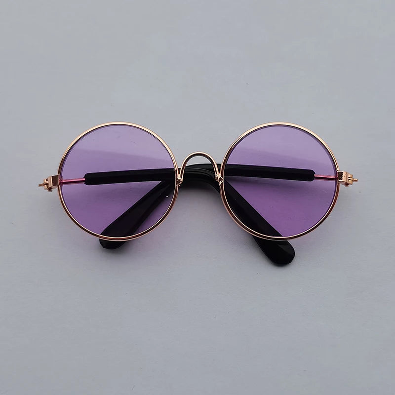 Lovely Vintage Round Pet Sunglasses 🕶