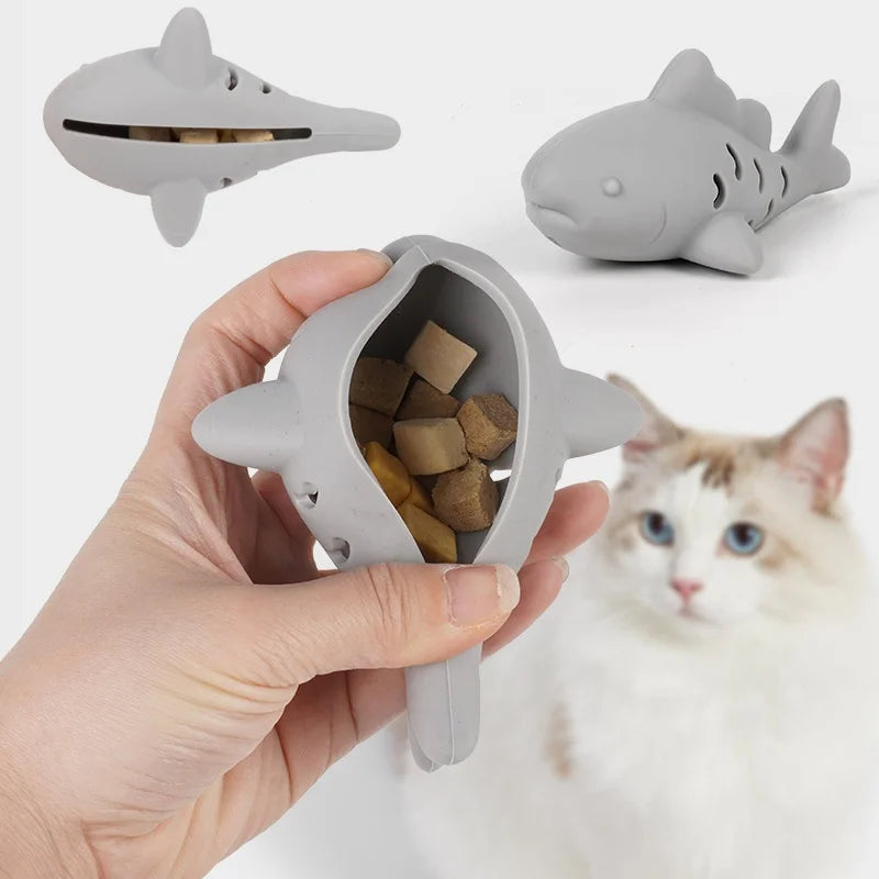 Nibble & Snack – Silicone Interactive Chew Toy for Cats & Dogs