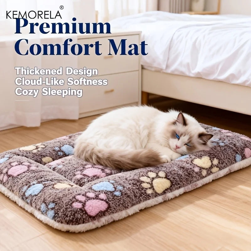 Pet Mat - Soft Thick Cushioned Sleeping Pad