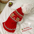 Knitted Christmas Sweaters  For Dogs & Cats