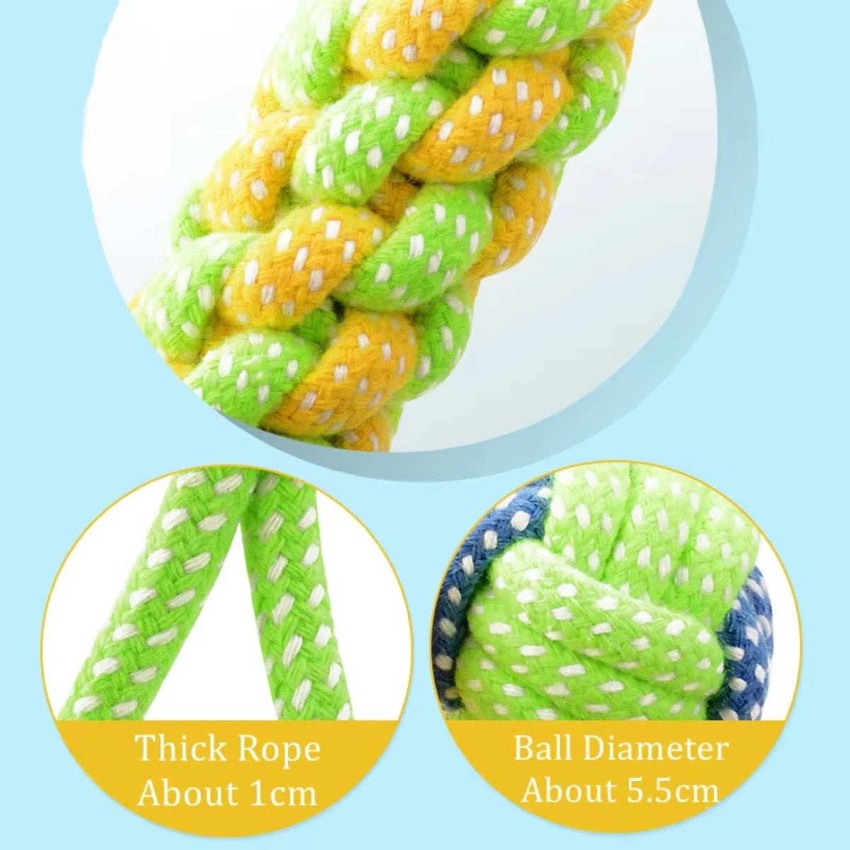 Tug & Chew – Cotton Rope Toy for Dogs