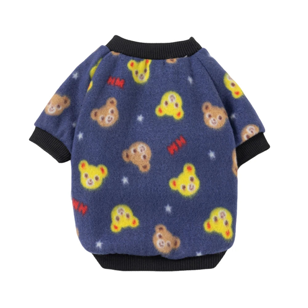 Warm Fleece Pullover Pet Sweaters