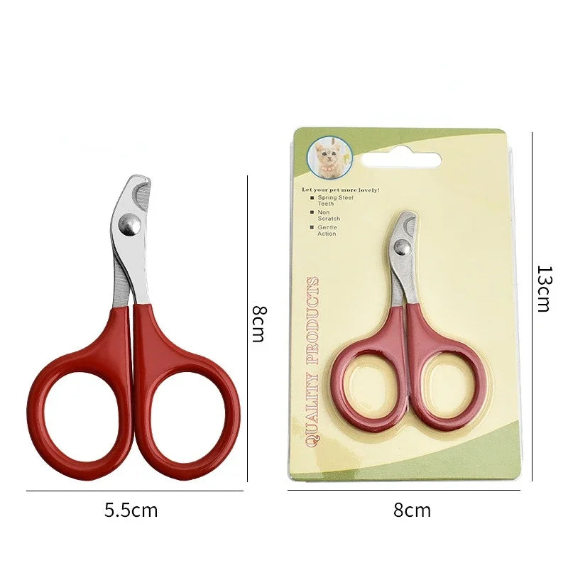Professional Pet Nail Clippers for Small Dogs & Cats