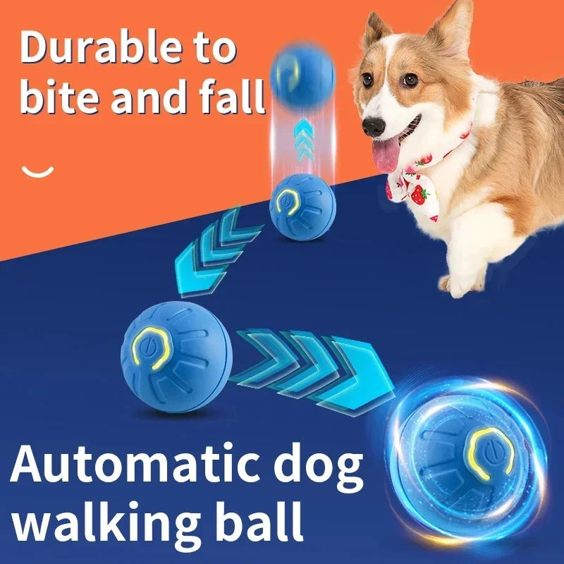 USB Rechargeable Smart Bouncing Ball for Dogs & Cats