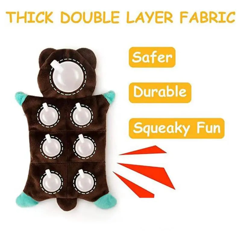 Squeak Squad – Stuffing-Free Plush Squeaky Dog Toy