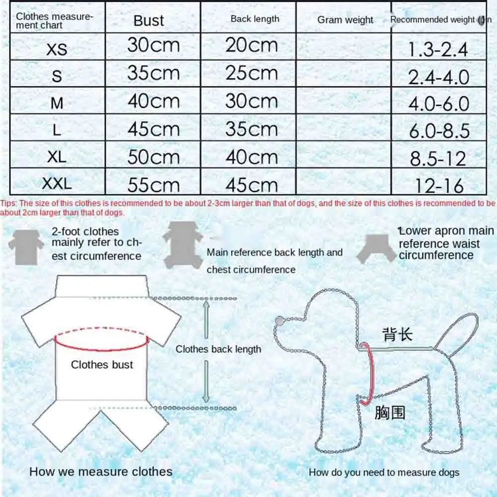 Cute Bear Striped suit with Hood for Dogs & Cats