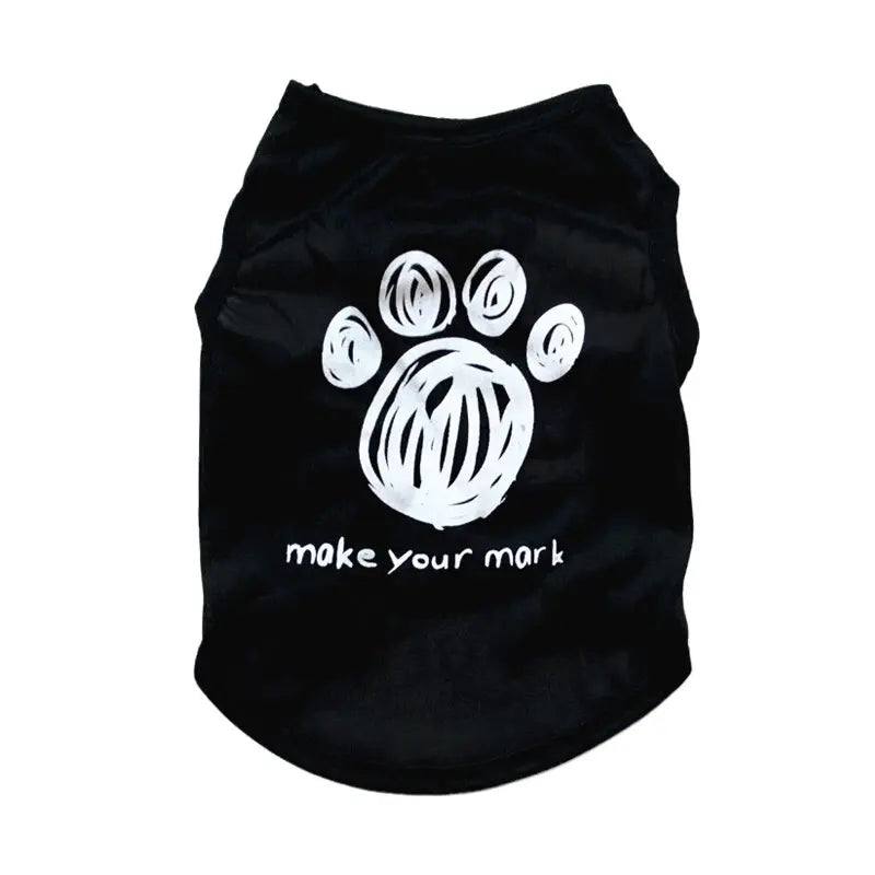 Fun Print Pet Tank Tops for Small Dogs & Cats