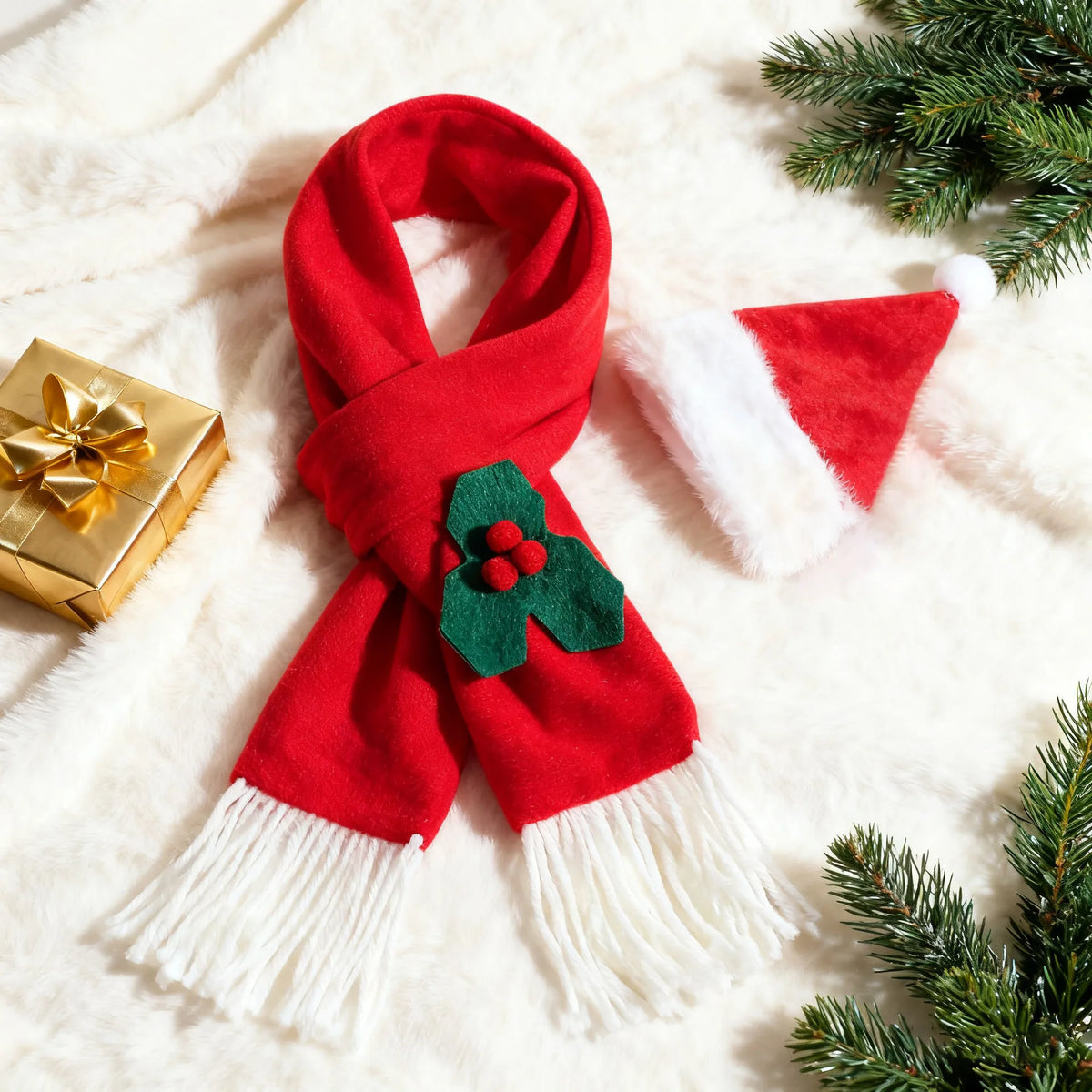 Christmas Dress Up Set for Dogs & Cats