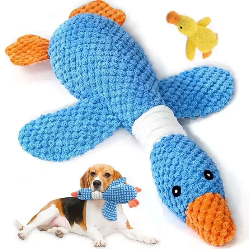 Honk Honk – Plush Goose Squeaky Crinkle Toy for Dogs