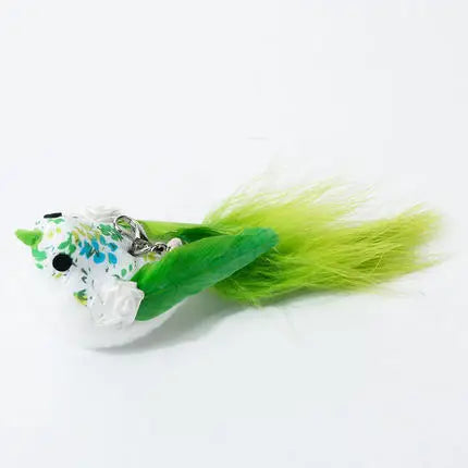 Feather Cat Wand with Bell & Suction Cup