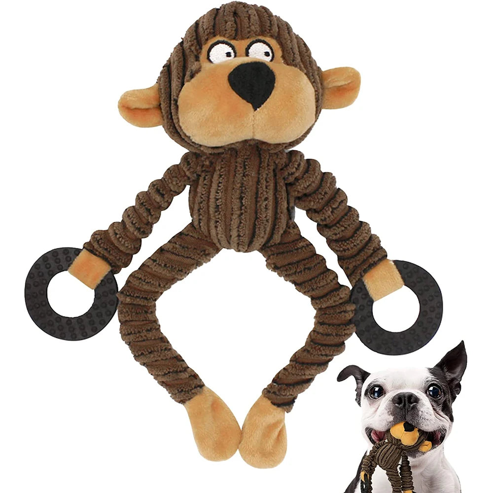 Squeak Pals – Plush Animal Squeaky Chew Toys for Puppies & Small Dogs