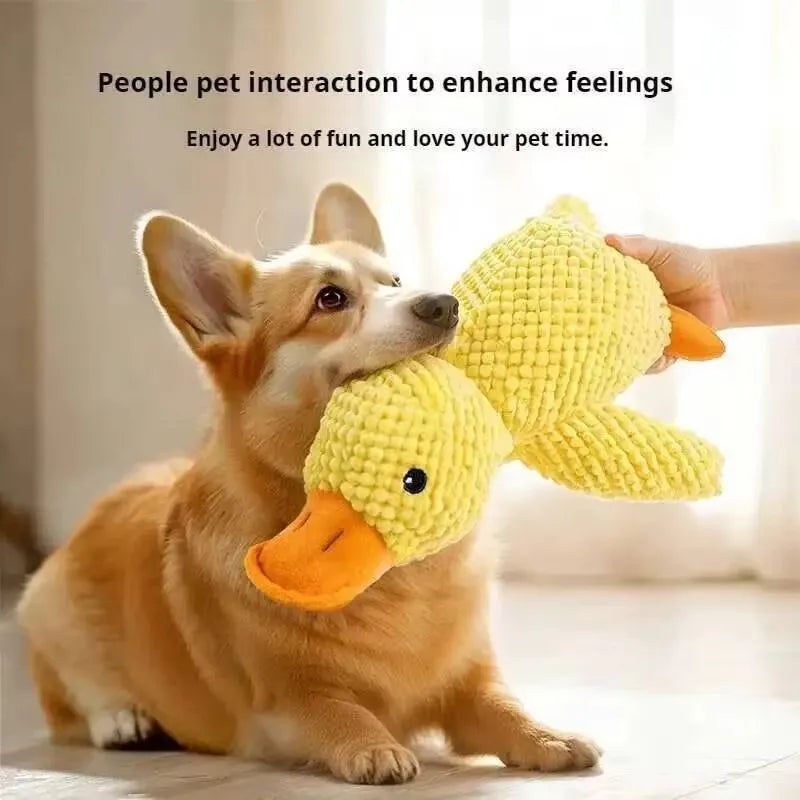 Honk Honk – Plush Goose Squeaky Crinkle Toy for Dogs
