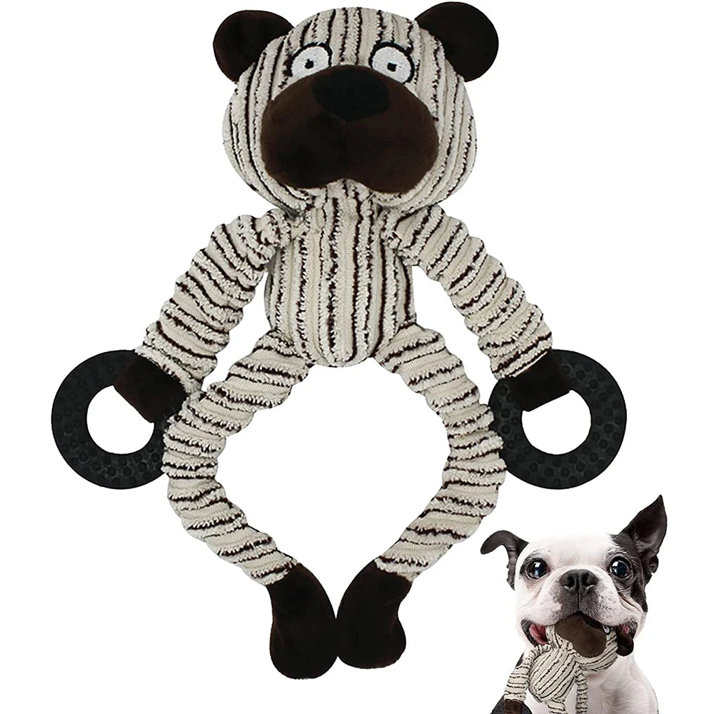 Squeak Pals – Plush Animal Squeaky Chew Toys for Puppies & Small Dogs