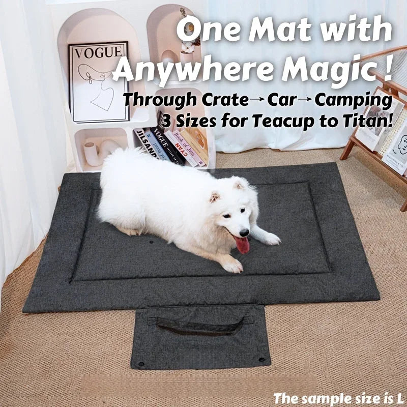 Portable Pet Bed for Outdoor & Indoor  *Waterproof and Chew-Resistant*